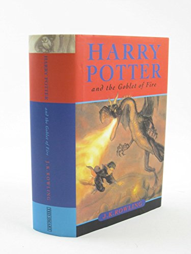 HARRY POTTER AND THE GOBLET OF FIRE ISBN 074754624X