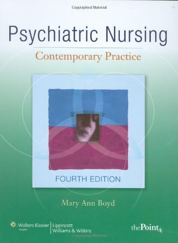 Psychiatric Nursing Contemporary Practice _ 4th edition.