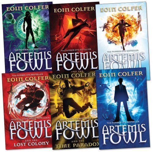 Artemis Fowl Pack, 6 books, RRP Â£41.94 (Artemis Fowl, Artemis Fowl and the Time Paradox, Artemis Fowl and the Lost Colony, Artemis Fowl and the Arctic Incident, Artemis Fowl and the Eternity Code, Artemis Fowl and the Opal Deception).
