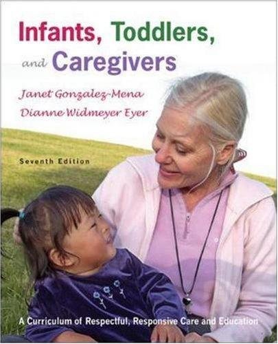 Infants Toddlers And Caregivers A Curriculum Of Respectful Responsive Care And Education - 7th edition