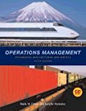 Operations Management Integrating Manufacturing & Services 5th EDITION