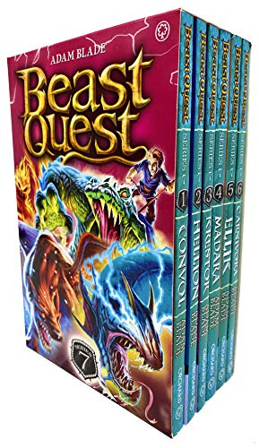 Beast Quest Pack: Series 7, 6 books, RRP 29.94 (37 Convol, 38 Hellion, 39 Kr...