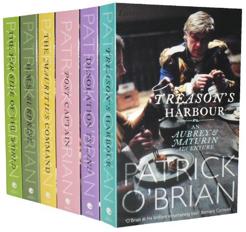 Patrick O'Brian Collection: Desolation Island / Treason's Harbour / The Mauritius Command / H.M.S. Surprise / Master and Commander / Clarissa oakes / Blue at the Mizzen