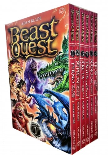 Book Cover Beast Quest Box Set Series 1 (Book 1 To 6)