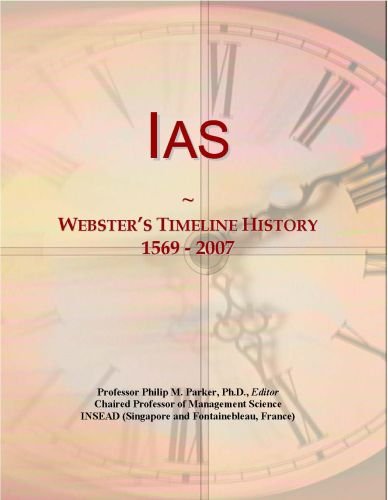 Ias: Webster's Timeline History, 1569 - 2007