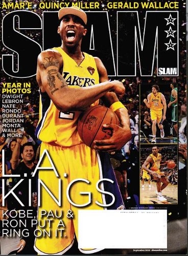 SLAM Magazine September 2010 - L.A. Kings: Kobe, Pau & Ron Put a Ring on It