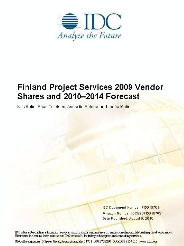 Finland Project Services 2009 Vendor Shares and 2010-2014 Forecast