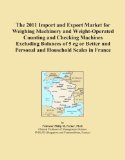 The 2011 Import and Export Market for Weighing Machinery and Weight-Operated Counting and Checking Machines Excluding Balances of 5 cg or Better and Personal and Household Scales in France