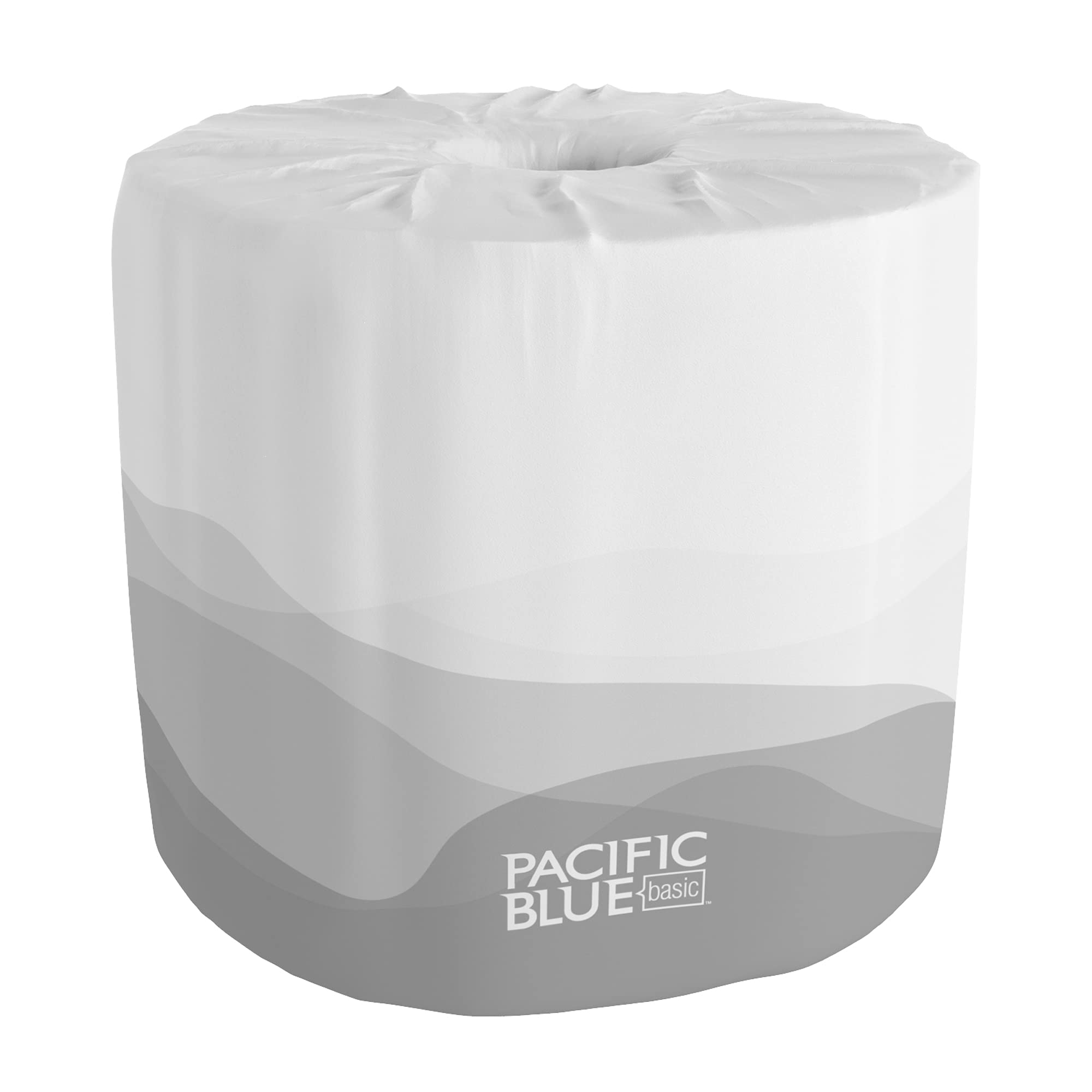 Pacific Blue Basic 2-Ply Embossed Toilet Paper (Previously Branded Envision), 19880/01, 550 Sheets Per Roll, 80 Rolls Per Case 550 Count (Pack of 80) Pacific Blue Basic (previously Envision)