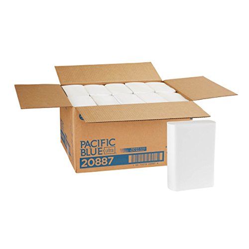 Pacific Blue Ultra Big Z-Fold Paper Towels by GP PRO (Georgia-Pacific), White, 20887, 220 Paper Towels Per Pack, 10 Packs Per Case