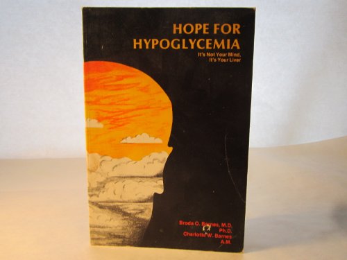 Book Cover hope for hypoglycemia: it's not your mind, it's your liver
