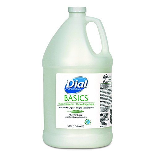 Dial 06047 Basics Hypoallergenic Liquid Soap, 1 Gallon, (Case Of 4)