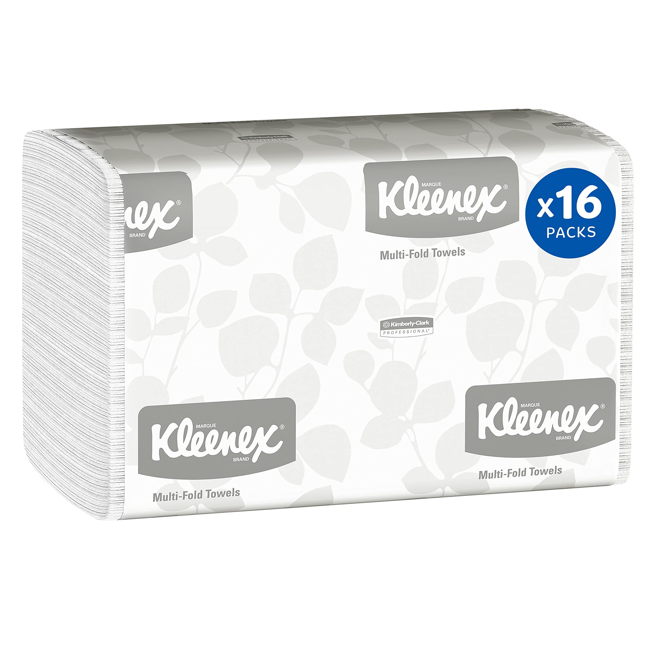 Book Cover Kleenex® Multifold Paper Towels (01890), 1-Ply, 9.2