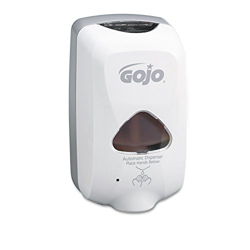 GOJO TFX Touch-Free Foam Soap Dispenser, Dove Grey, Dispenser for GOJO TFX 1200 mL Foam Hand Soap Refills - 2740-12