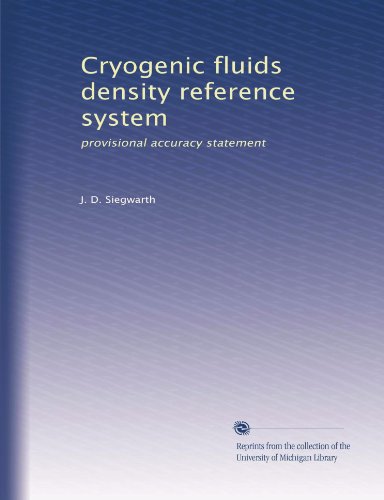 Cryogenic fluids density reference system: provisional accuracy statement