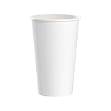 Solo Foodservice 316W 16 Oz. White Paper Hot Cup noHandle Singlepoly (1000-Pack)