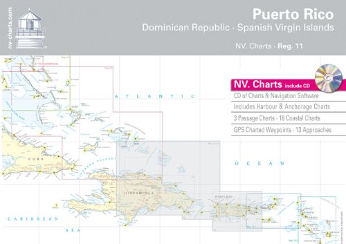 Puerto Rico - Dominican Republic - Spanish Virgin Islands (NV.Charts, Reg. 11.1)