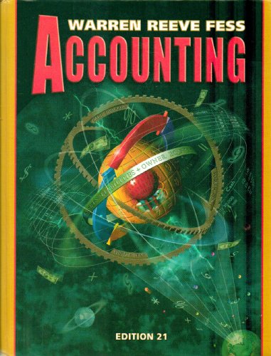 Accounting 21ST EDITION
