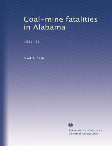 Coal-mine fatalities in Alabama: 1931-34