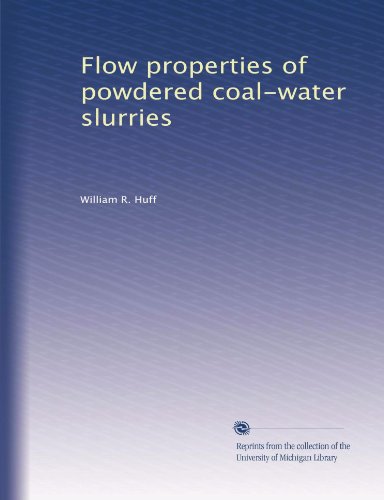 Flow properties of powdered coal-water slurries