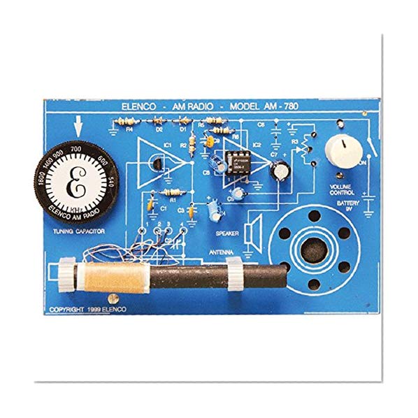 Book Cover Elenco  Two IC AM Radio Kit    [ SOLDERING REQUIRED ]