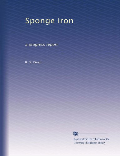 Sponge iron: a progress report