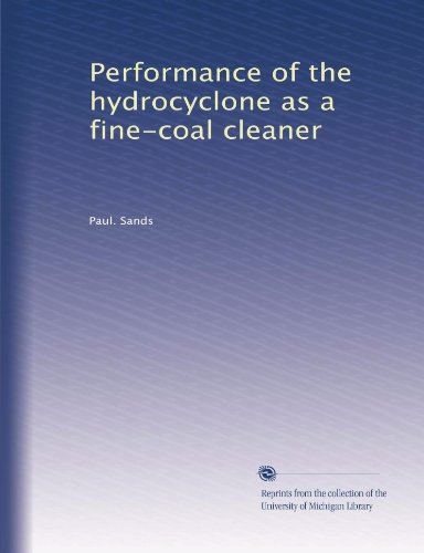Performance of the hydrocyclone as a fine-coal cleaner