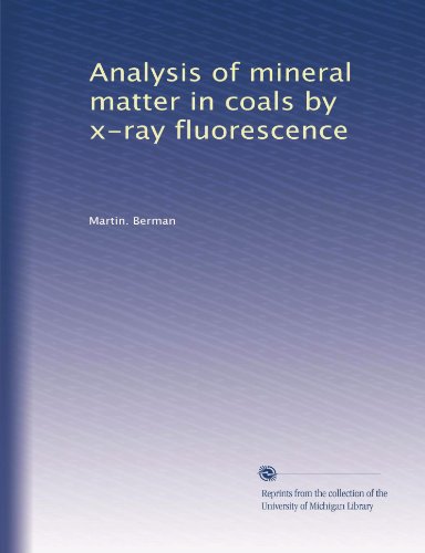 Analysis of mineral matter in coals by x-ray fluorescence