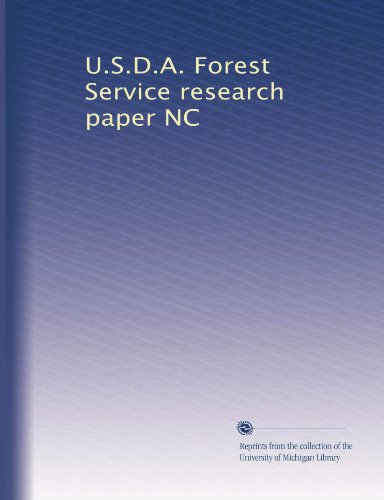 U.S.D.A. Forest Service research paper NC