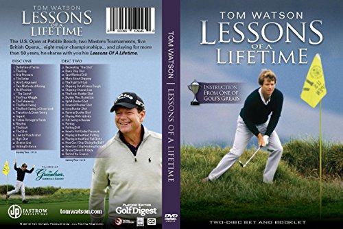 Book Cover Tom Watson Lessons of a Lifetime Two Discs and Booklet (2010)