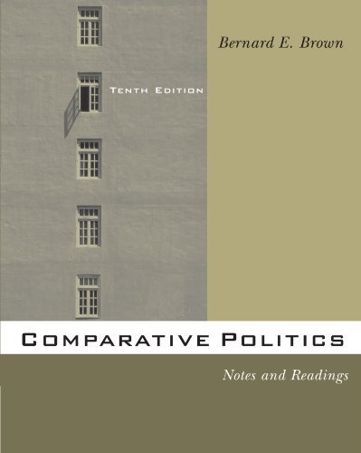 Comparative Politics- Notes & Readings 10th EDITION