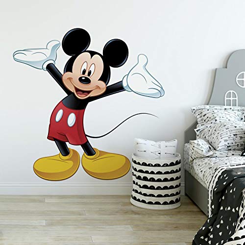 Book Cover RoomMates RMK1508GM Mickey Mouse Peel and Stick Giant Wall Decal