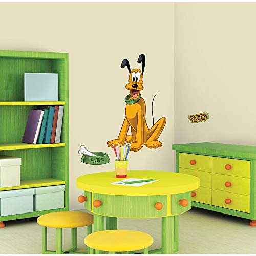 Book Cover RoomMates Disney Mickeys Clubhouse Pluto Giant Wall Sticker