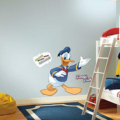 Book Cover RoomMates RMK1512GM Disney Donald Duck Peel and Stick Giant Wall Decal