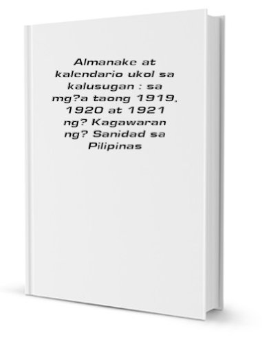 Almanake at kalendario ukol sa kalusugan