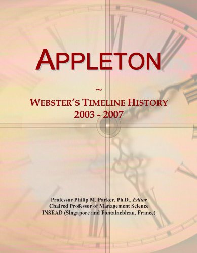 Appleton: Webster's Timeline History, 2003 - 2007