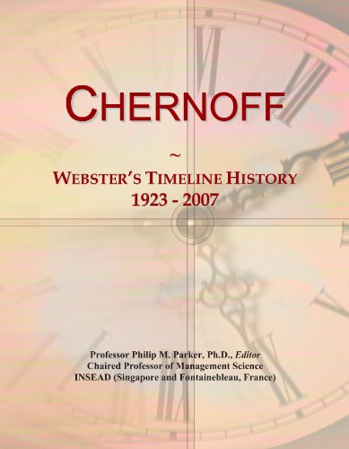 Chernoff: Webster's Timeline History, 1923 - 2007