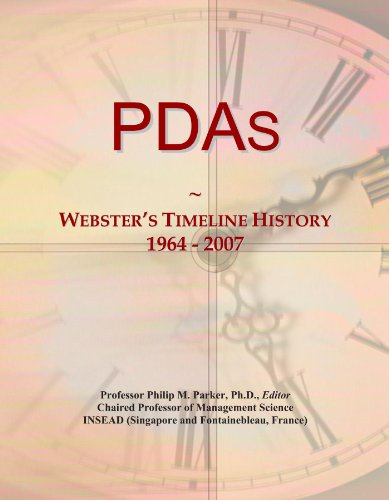 PDAs: Webster's Timeline History, 1964 - 2007