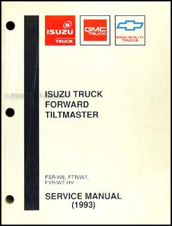 1993 FSR, W6, FTR, W7, FVR Repair Shop Manual Original