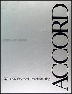 1996 Honda Accord Electrical Troubleshooting Manual Original