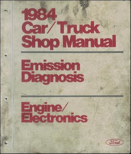 1984 Car and Truck Engine and Emissions Diagnosis Manual Original