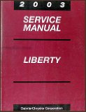 2003 Jeep Liberty Repair Shop Manual Original