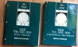 1998 Ford F700 F800 FT900 B700 Truck Repair Shop Manual Set