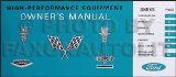 1964-1965 Ford Galaxie 427 Mustang 289 Fairlane Police Hi-Per Manual
