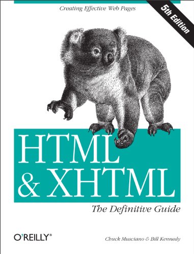 HTML & XHTML: The Definitive Guide: The Definitive Guide (HTML & XHTML: Definitive Guide)