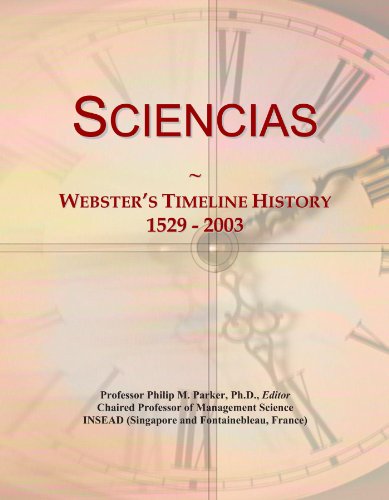 Sciencias: Webster's Timeline History, 1529 - 2003
