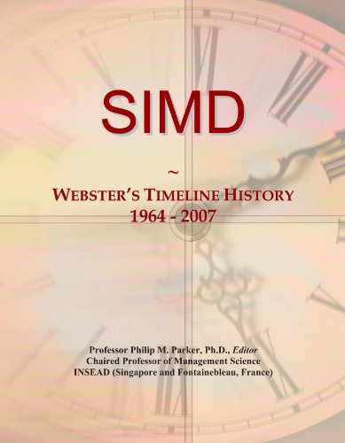 SIMD: Webster's Timeline History, 1964 - 2007