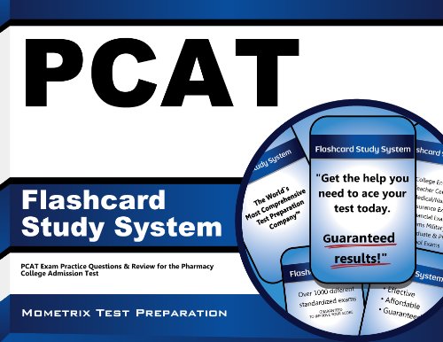 PCAT Flashcard Study System: PCAT Exam Practice Questions & Review for the Pharmacy College Admission Test