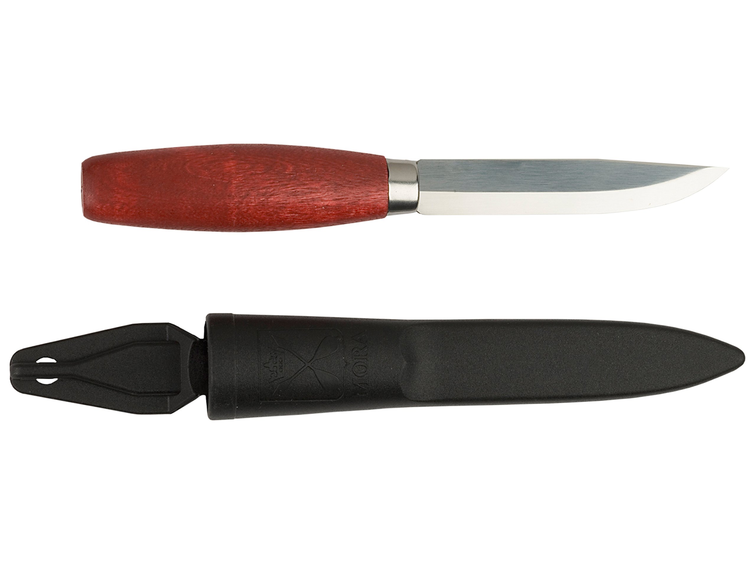 Morakniv Classic No 1 Wood Handle Utility Knife with Carbon Steel Blade, 3.9-Inch, M-1-0001