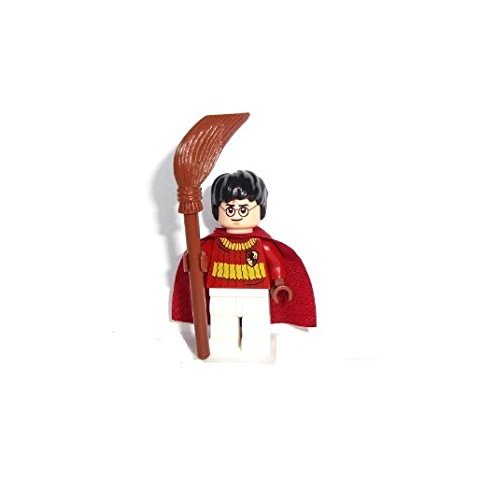 LEGO Harry Potter: Harry Potter (Quidditch Tenue) Mini-Figurine Avec Manche à Balai
